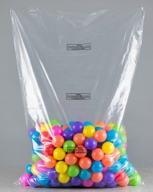 Clear Safety Warning Bags