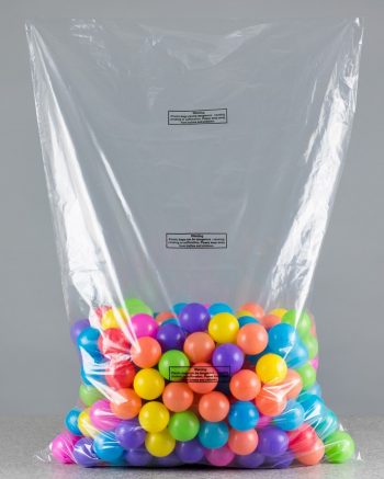 Clear Safety Warning Bags