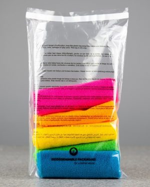 Multilanguage Peel and Seal Bags