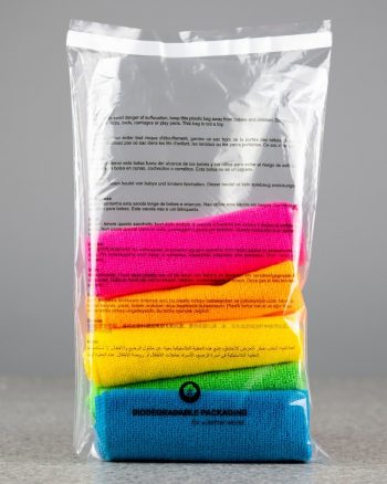 Multi-Language Peel and Seal Safety Bags (Biodegradable)