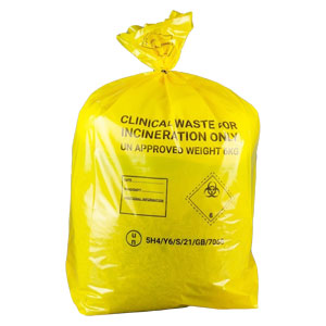 Clinical Waste Sacks (Bags)