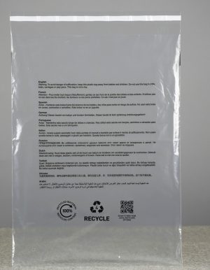 Peel and Seal Safety Bags (100% Recycled)